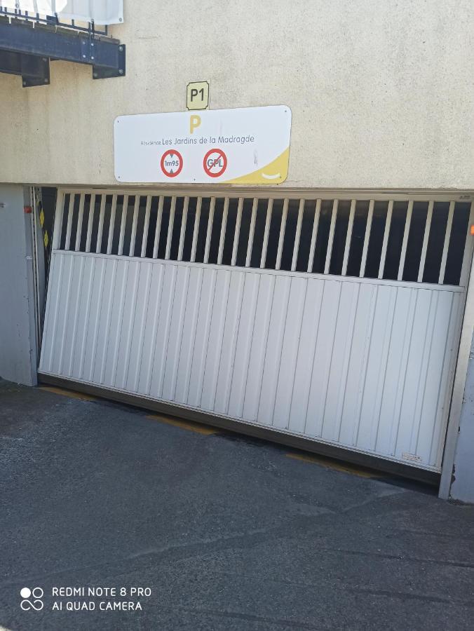 Port Studio Piscine, Parking, Prive,Navette Aeroport Agde Ngoại thất bức ảnh